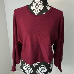 Fashion Fuchsia Knit Sweater Sz M